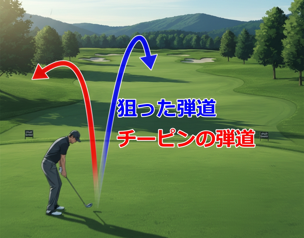 チーピンの弾道